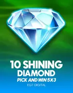 10 Shining Diamond Pick and Win 5x3