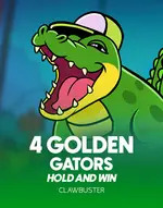 4 Golden Gators: Hold & Win