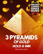 3 Pyramids of Gold: Hold & Win