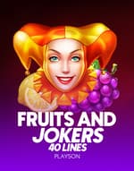 Fruits & Jokers: 40 Lines