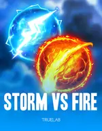 Storm vs Fire
