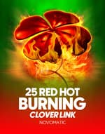 25 Red Hot Burning Clover Link